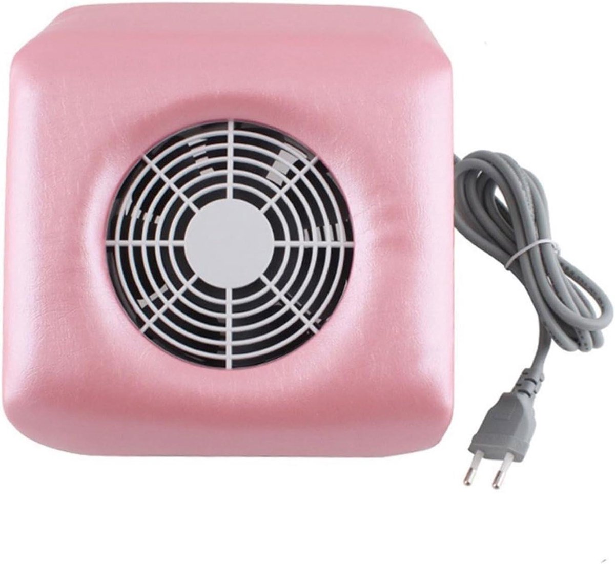 Nagelstofafzuiger - Manicure stofzuiger - Nagelstof verzamelen - Geluidsloze motor - 23W - Roze