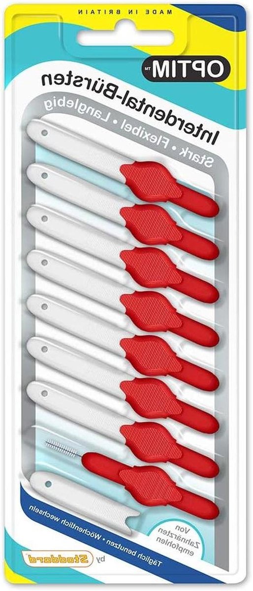Interdentaal Borstels - Tandenstokers - Tanden Reinigen - Hoge Treksterkte - 0.5mm - Rood