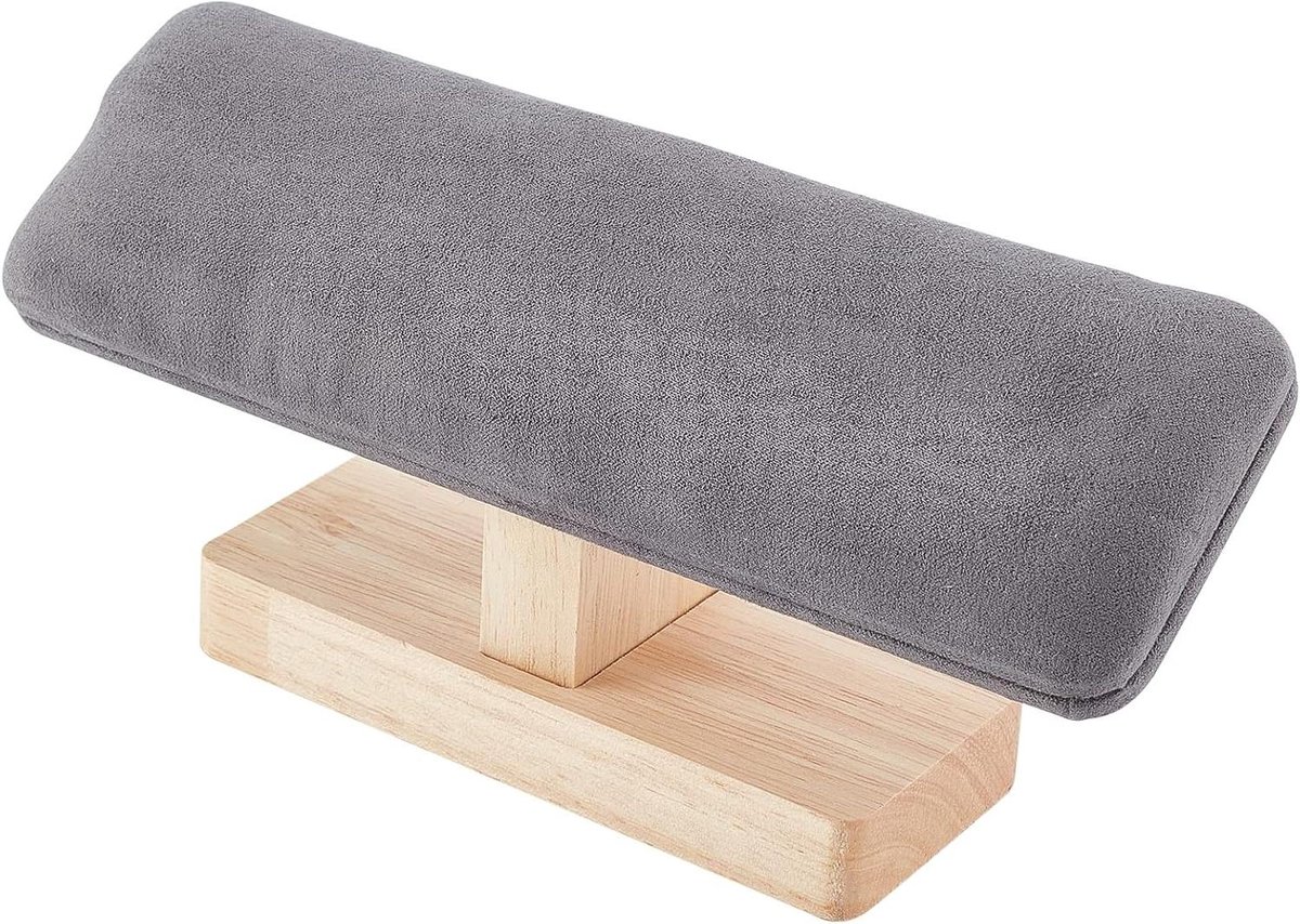 Sieraden Display Stand - Horloge Organizer - Sieraden Presenteren - T-Bar Ontwerp - 19.5 cm Lang - Grijs
