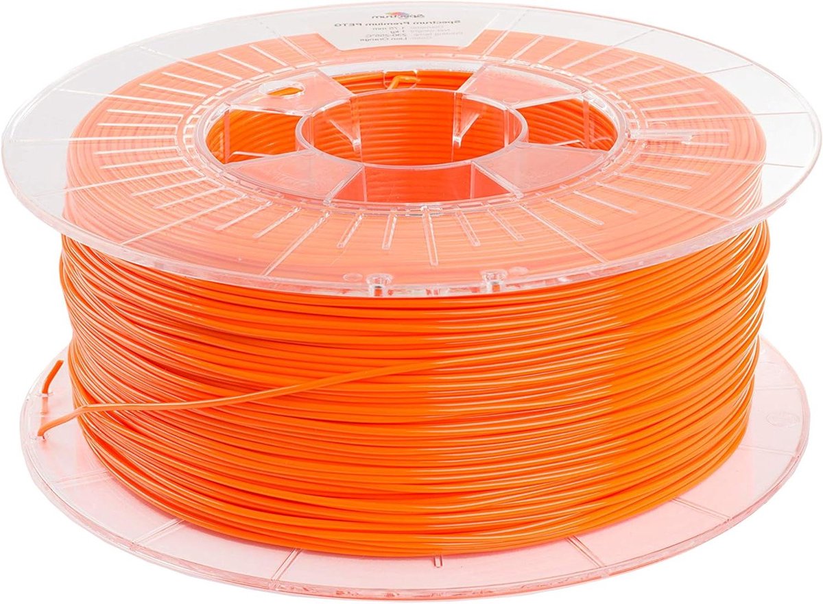 3D Printer Filament - PETG Draad - Functionele Onderdelen - Hoge Slagsterkte - 175 mm 1 kg - Oranje