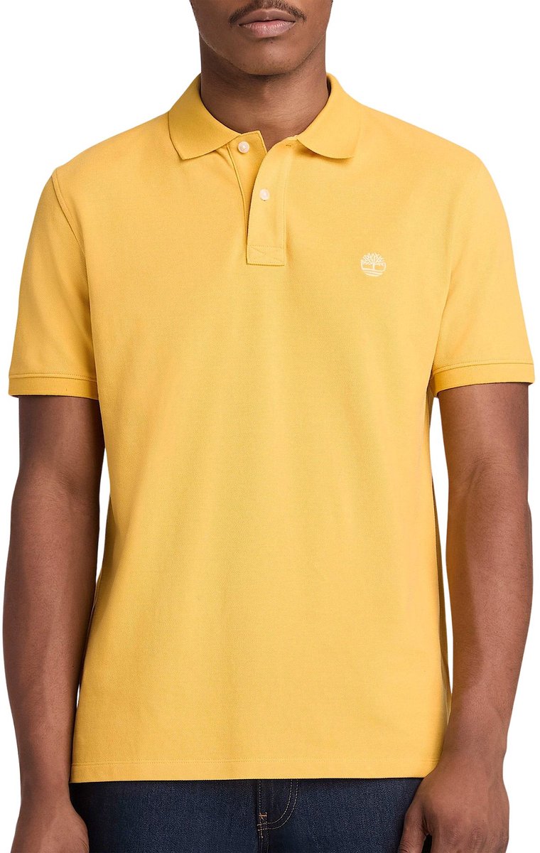 Timberland Millers River Pique Polo Heren Geel