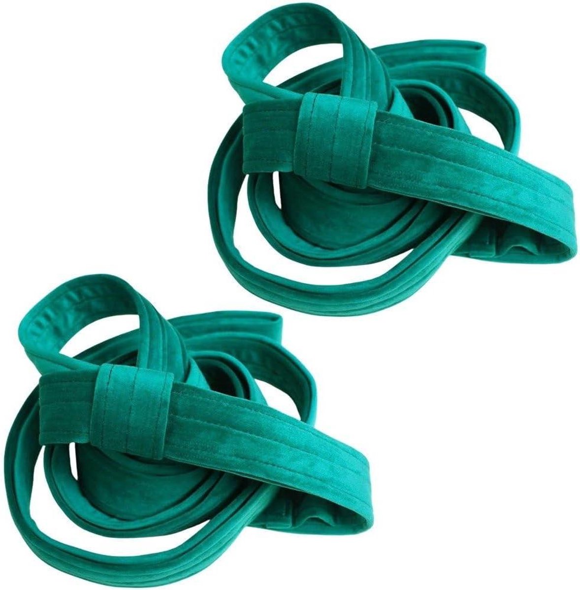 Antenne Lus Riemen - Dubbele Lus Touwen - Hangmat Ophangen - Zachte Fluwelen Textuur - 200cm Lengte - Groen