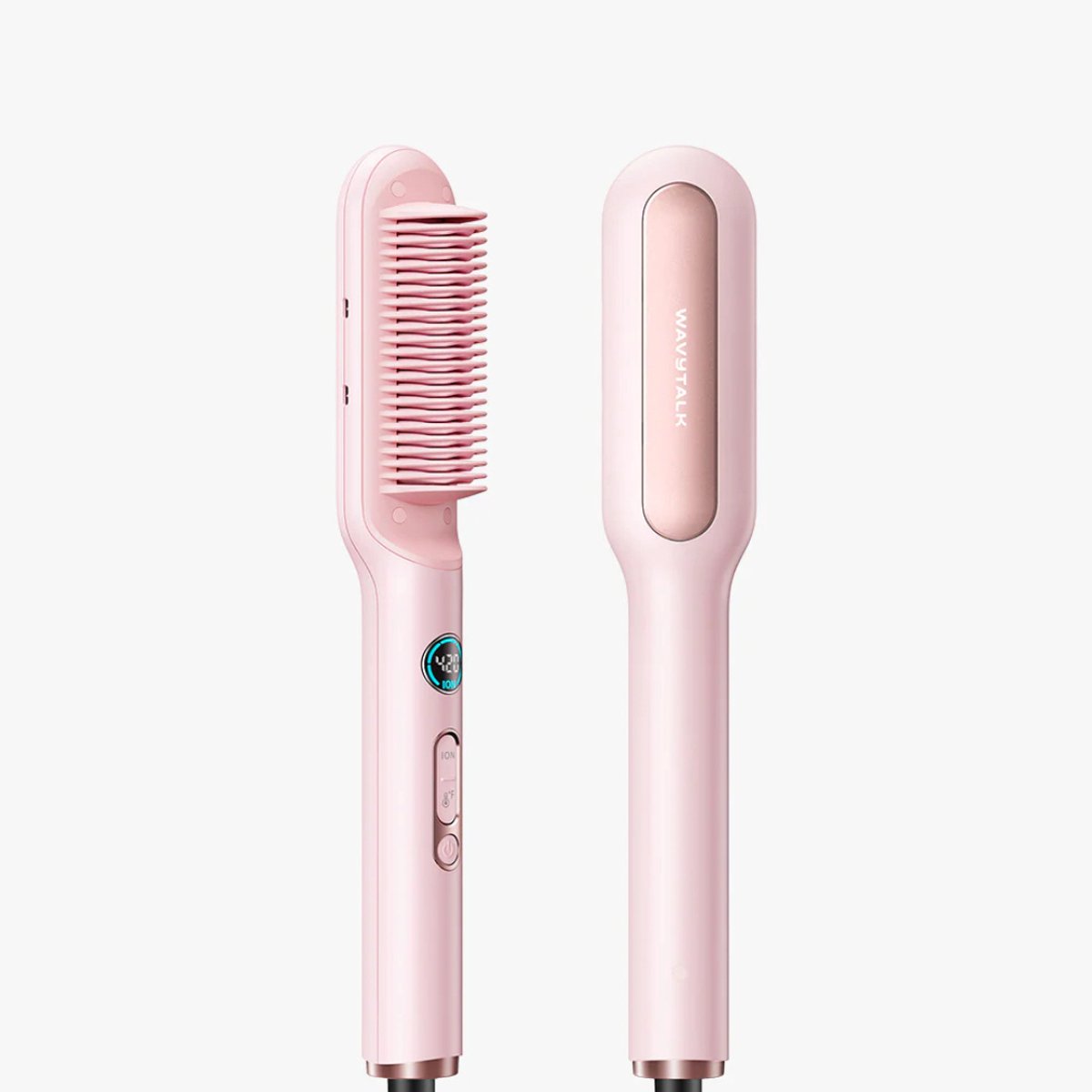Wavytalk Sleek Sweep Ionic Straightener Brush - Ionische Stijlborstel Voor Glad, Pluisvrij Haar Met Salonresultaat