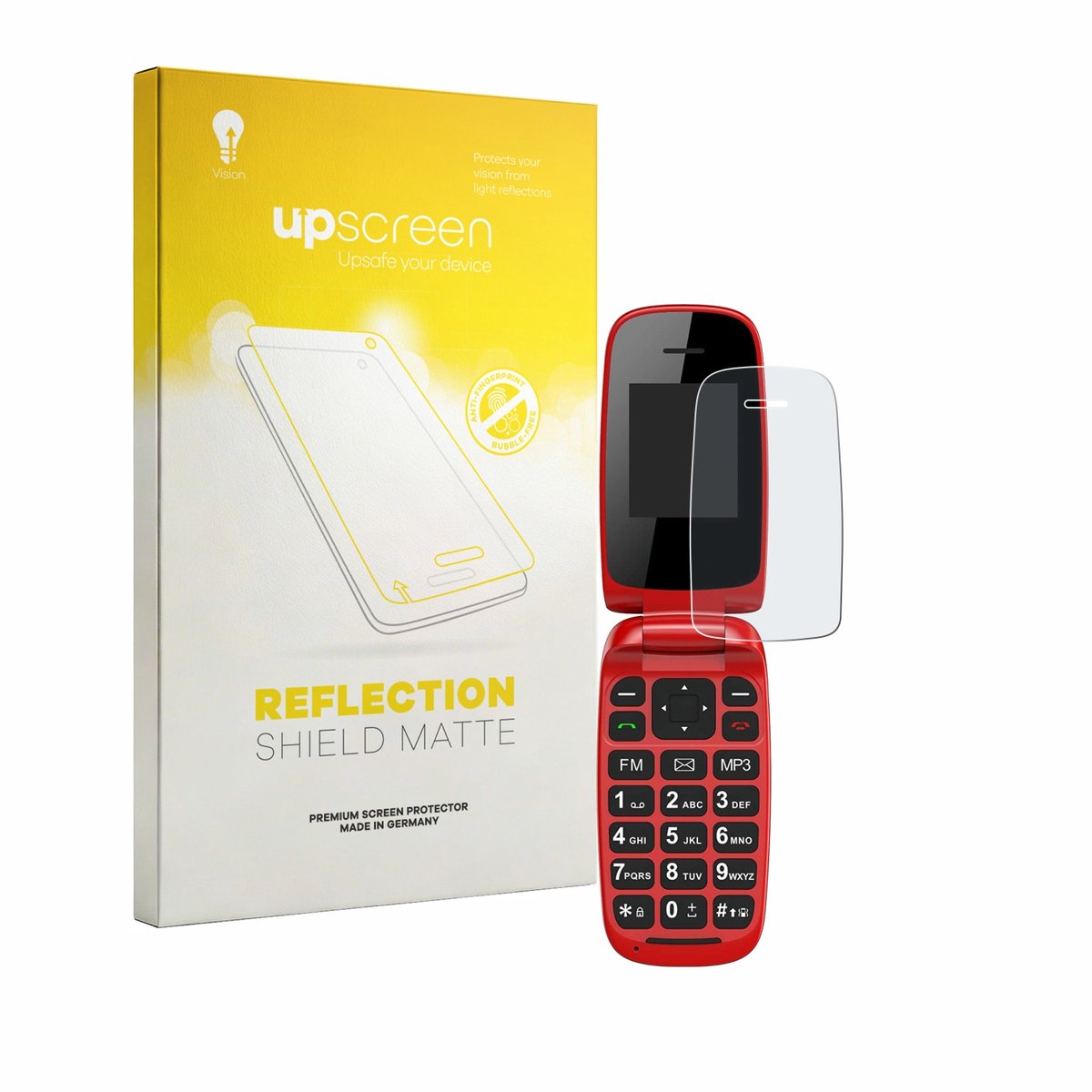 upscreen - Screenprotector voor Chakeyake R341 - Folie Beschermfolie anti glare matte