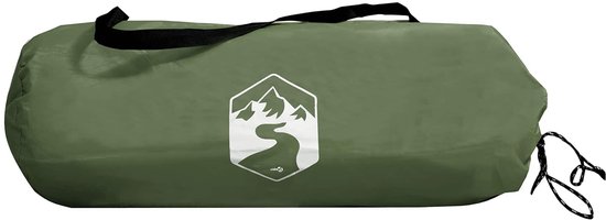 vidaXL - Kamperen - tent - 2-persoons - Groen - Polyester - en - Staal — afbeelding 5