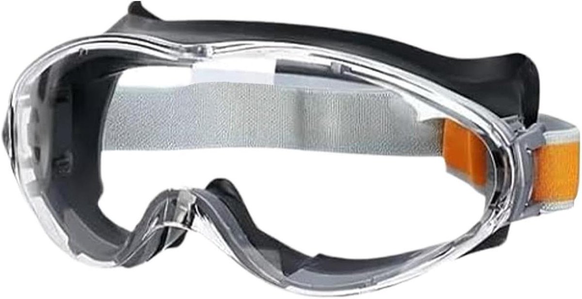 Veiligheidsbril - Stofbril Windbril - Buitenwerkzaamheden - Anti-condens functie - 19 x 5 cm - Transparant