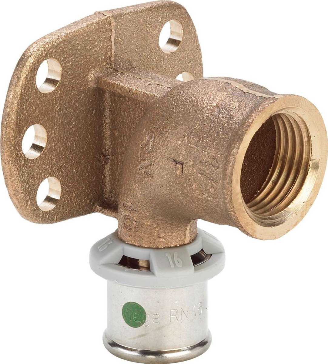 Viega Sanfix Fosta Sanfix P-wandschijf, d 20mm, Rp 1/2 roodkoper Modell 2125.5, 303198
