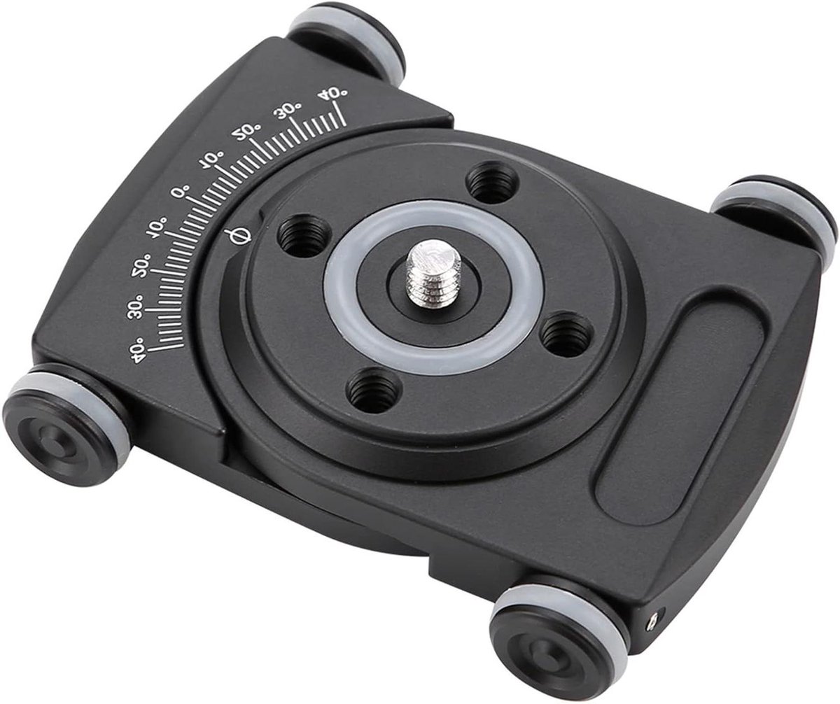 Tafelblad Dolly - Camera Roller - Dynamische Opnamen - Schokvrije Beweging - 12 x 8 x 4 cm - Zwart