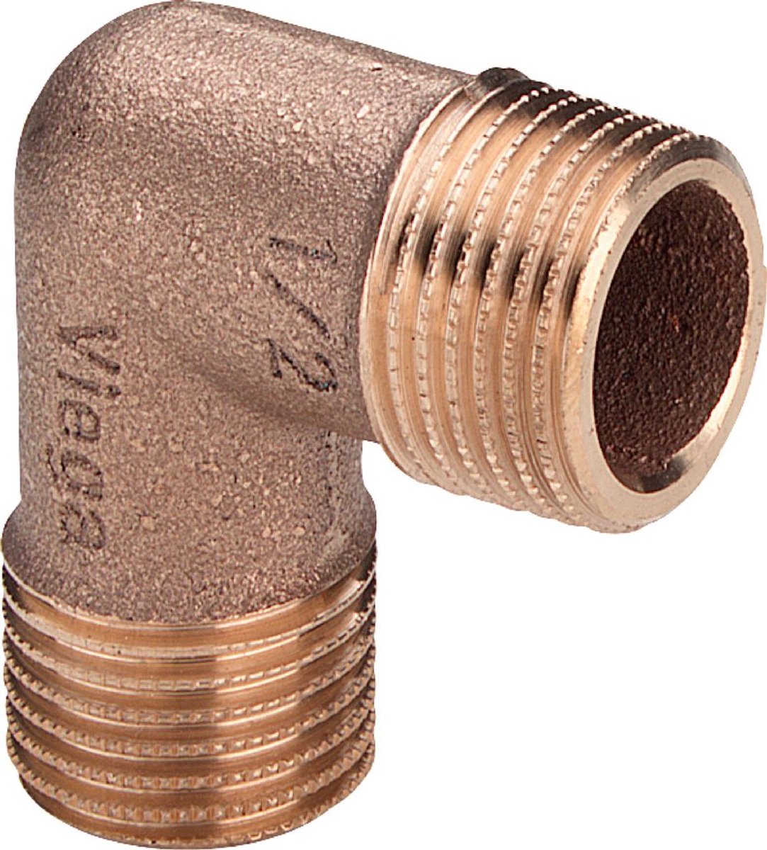 Viega Hoek 90 graden, R 1 roodkoper of siliciumbrons Model 3091, 317997