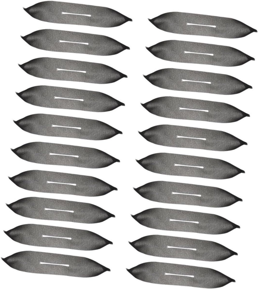 Beschermende Sponshoesjes - Hangerhoezen Antislip - Kleding Beschermen - Voorkomt Krassen - 41x7.6x3.7CM - Zwart