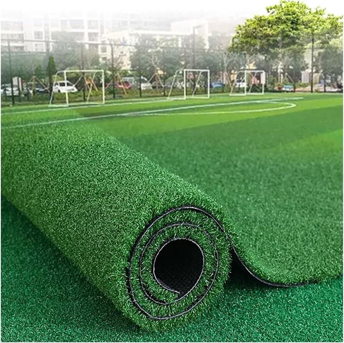Kunstgrastapijt - Synthetisch gras tapijt - Balkon decoreren - Op maat te snijden - 2 cm dik - Groen