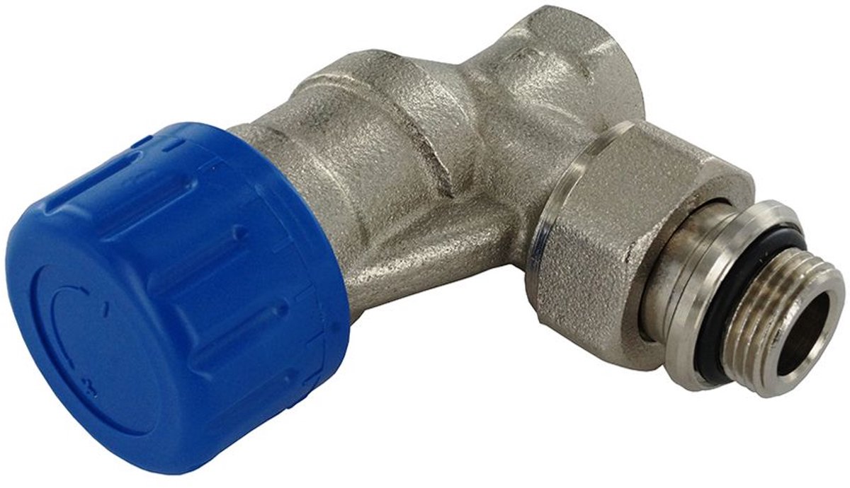 Flamco Thermostaatventiel AutoSar Hoek DN15 1/2, M30, zelfregulerend, R864404B