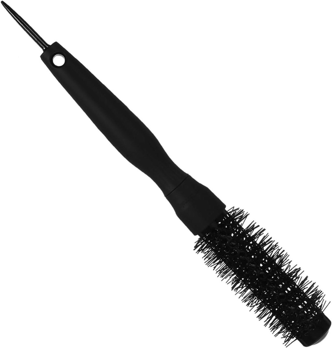 Krulborstel Massage - Styling Borstel - Haar Drogen - Zachte Borstelharen - 27.5 cm Lengte - Zwart