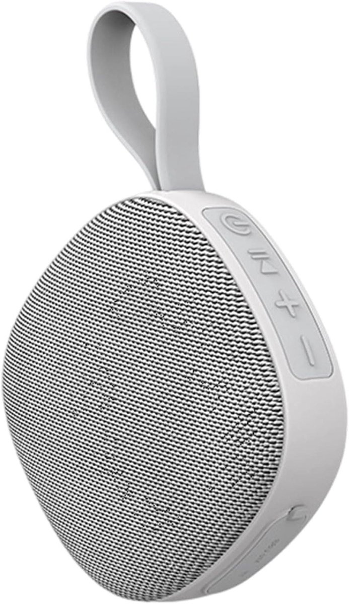 Draagbare Speaker - Draadloze Muziekbox - Buiten Muziek - Magnetische Bevestiging - 600mAh Batterij - Grijs