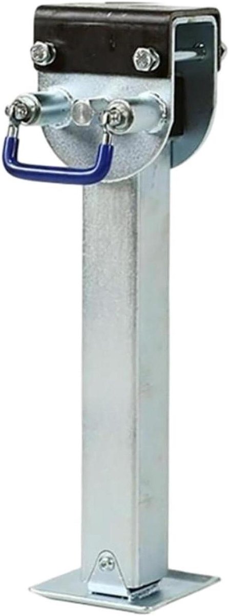 Stabilisator Poten - Parkeersteunen Caravan - Camper Stabiliseren - 180 Graden Kantelbaar - 440-700mm - Zilverkleurig