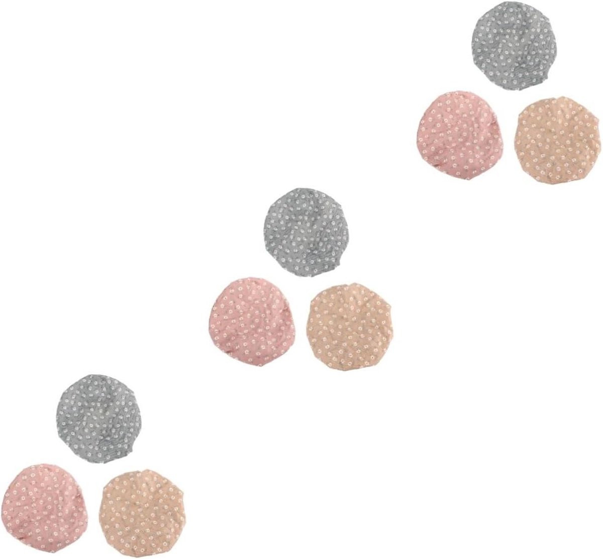 Douchemutsen Set - Haarstyling Kap - Douchen en Baden - Waterdicht Ontwerp - 9 Stuks - Multicolor