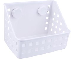 Hooi Voerbak - Knaagdier Dispenser - Knaagdier Voeren - Minimaliseert Verspilling - 19 x 12 x 14 cm - Wit