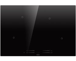 Wiggo WH-B834IRS(B) – Inbouw Inductiekookplaat – 77 cm – 4 kookzones – 7100W – 9 standen slide control – Boostfunctie – Touch Control – Timer – Kinderslot – 5 jaar garantie – 3 fase zonder stekker – Zwart Kristalglas§