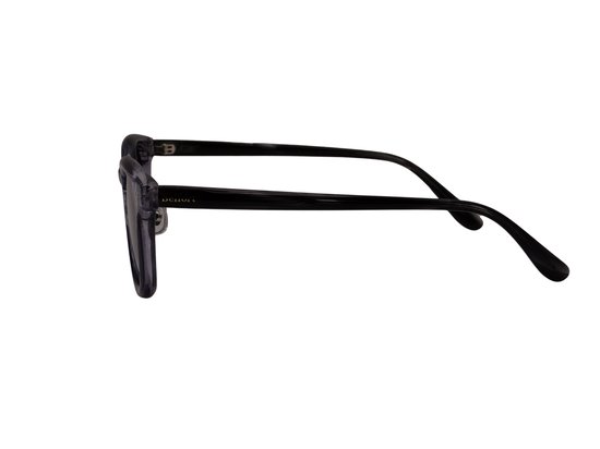 Bèlfort Zonnebril Heren - The Laurent - Transparant Zwart Vierkant - Gepolariseerd UV400 - Metalen Frame - Volledig Omrand - Inclusief Brillenkoker van Bèlfort — afbeelding 3