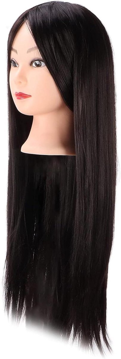 Oefenhoofd Haar - Mannequin Hoofd - Kapsels Oefenen - Niet giftig materiaal - 1.0 Stuks - Niet gespecificeerd
