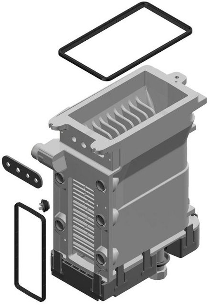 BOSCH Warmtewisselaar basic block, 8737708009