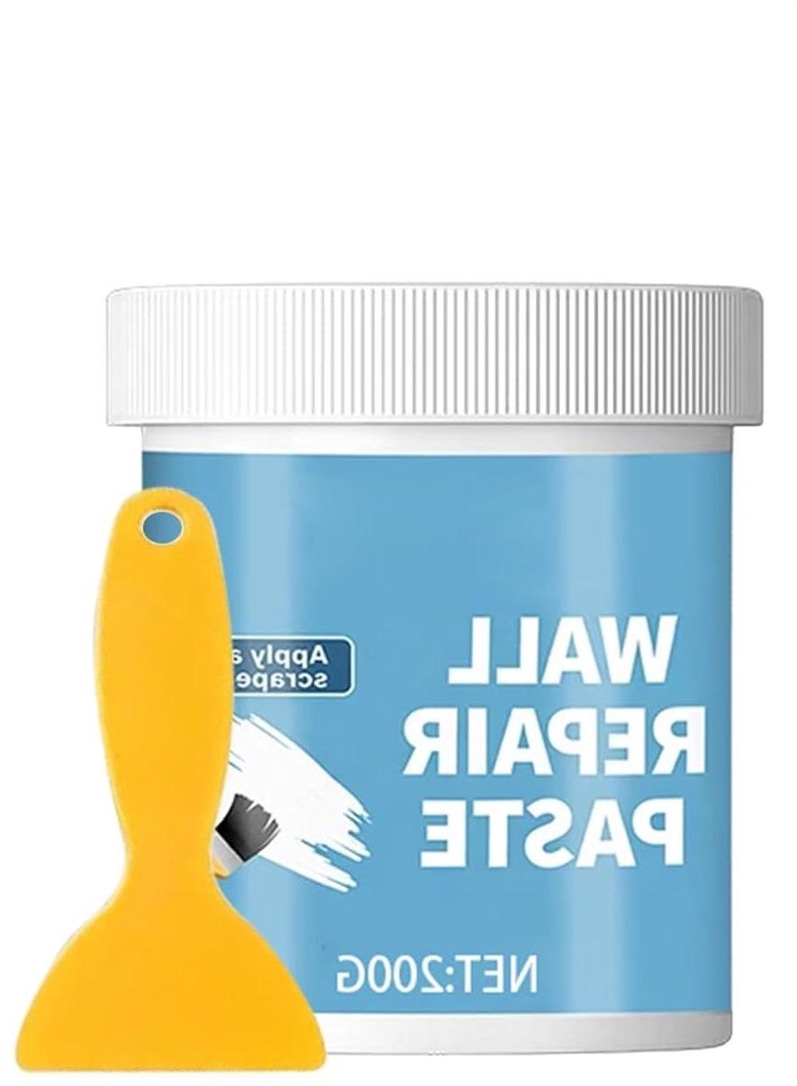 Muur Reparatie Pasta - Plamuur Kit - Gaten Vullen - Waterproof Formule - 200g - Wit