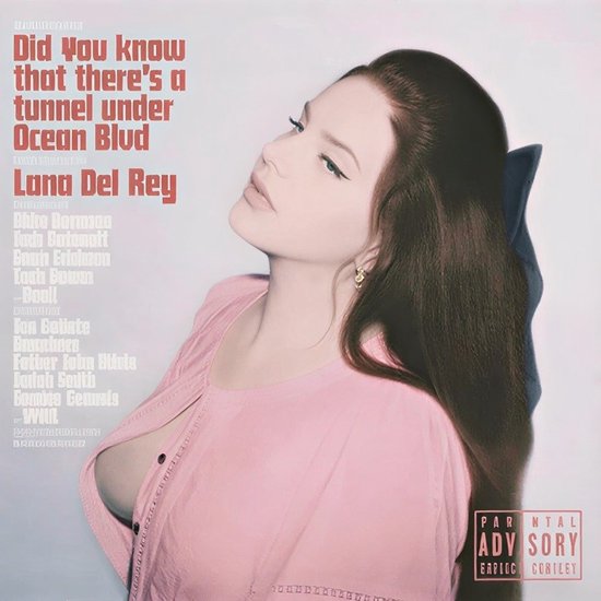 Lana Del Rey - Did You Know That There's A Tunnel Under Ocean Blv (CD) (Alternative Artwork #3 | Limited Edition)