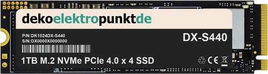 Interne SSD - Opslag Schijf - Systeem Verbetering - NVMe PCIe 3.0 - 1TB - Zwart — afbeelding 3