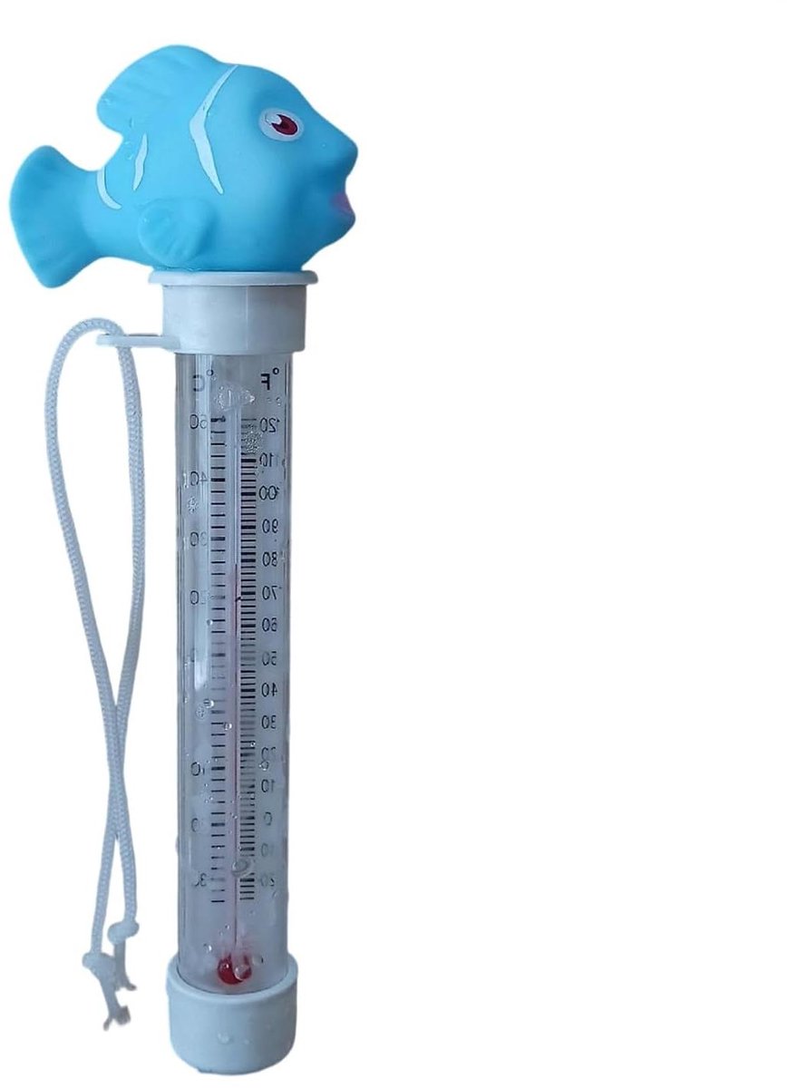Drijvende Zwembad Thermometer - Drijvende Zwembad Temperatuurmeter | Cartoon Stijl Precies Meetinstrument voor Gebruik in Douche Meer Gezin Thuis Buiten Activiteiten Kinderen en Binnen