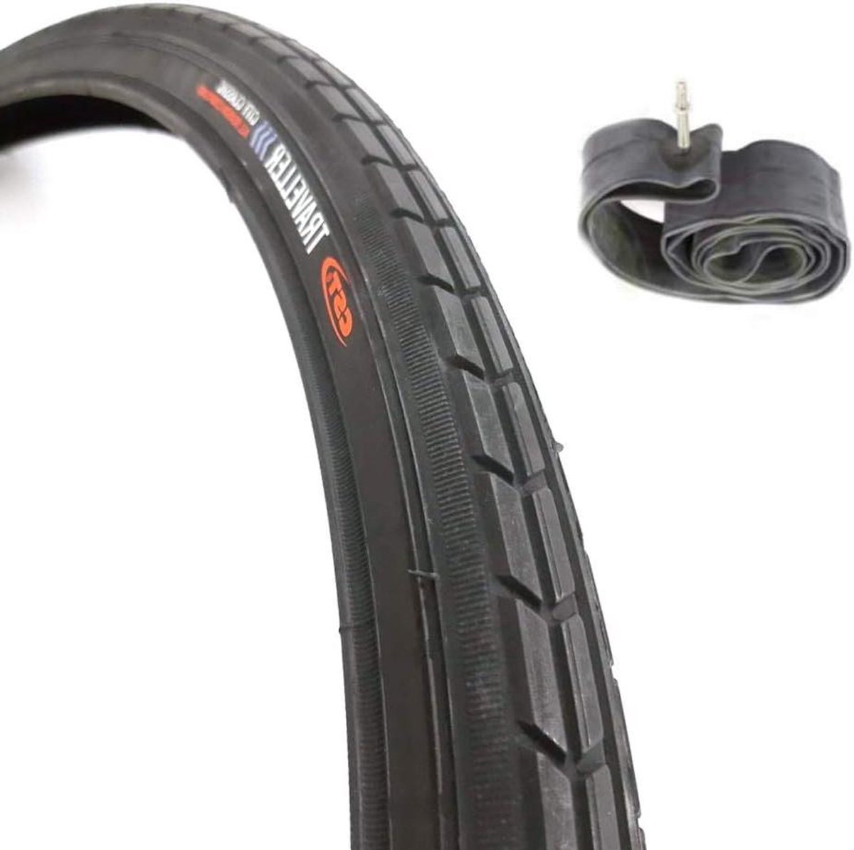 Fietsband en slang - Stadsfiets band - Comfortabel fietsen - All Season Compound - 700 x 35C - Zwart