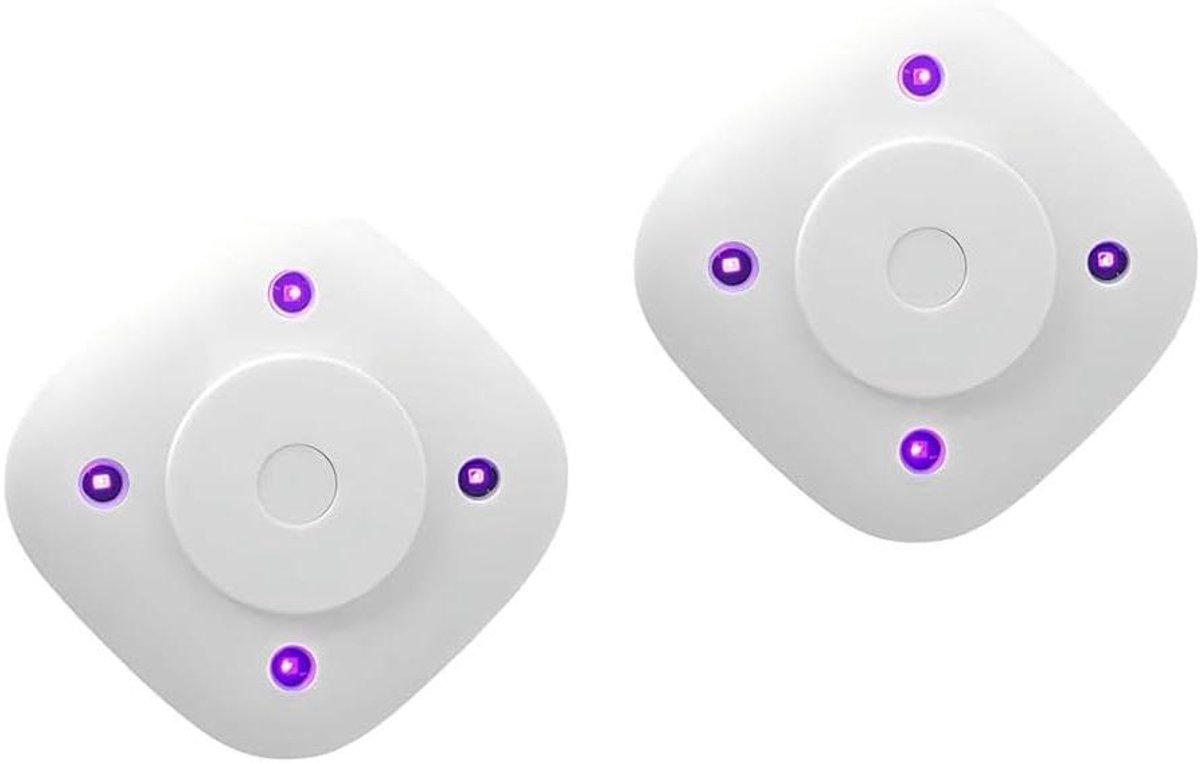 Toiletstoel Lichten - Toiletpot Verlichting - Hygiënisch Werken - Bewegingssensor - 2 stuks - Wit