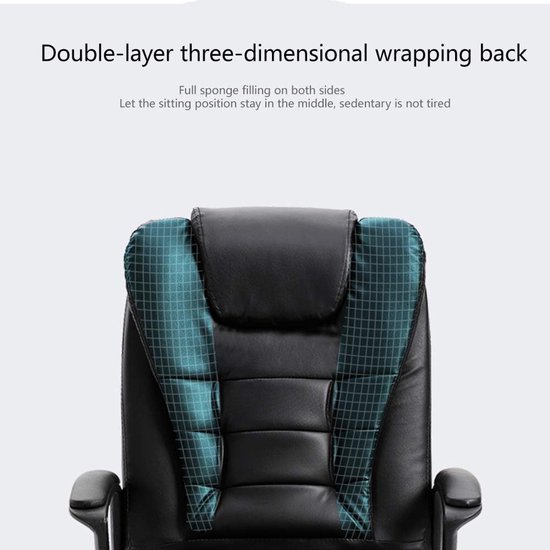 High Back Ergonomic Fabric Gaming Chair With Double Seat Cushion Brown Racing Style Office Computer Chair for Office Meeting Room — afbeelding 4