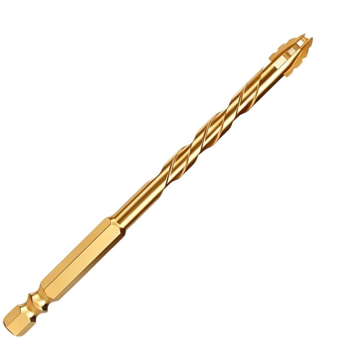Steenboor Set - Metaalboor - Muren Boren - Vierzijdige Punt - 119 cm - Grijs