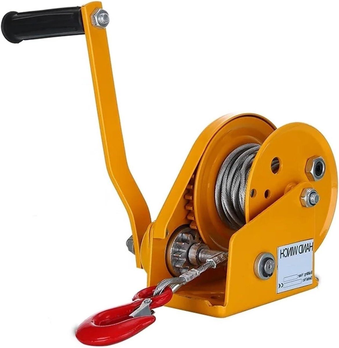 Boot Truck Lier - Handlier Zelfsluitend - Zware Lifting - Act Brake Stabiliteit - 2500LB Capaciteit - Zilver
