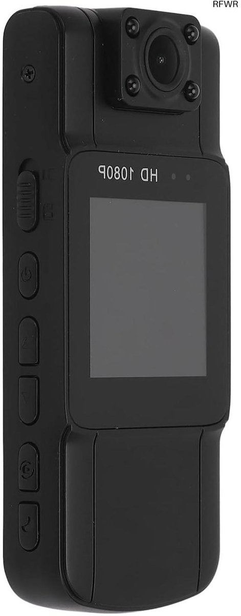 Draagbare Bodycamera - Mini Camera - Video Opnemen - Infrarood Nachtzicht - 4K Resolutie - Zwart
