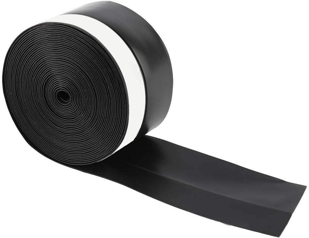 Dailygoods- Afdichtstrip Hoge Kwaliteit - Siliconen Tochtblokker - Geluidsisolatie - Insectenbestendig - Duurzaam - Flexibel 55M 45mm - Weerstrip