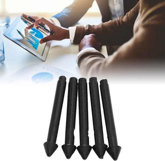 Dailygoods- Stylus Pen 5 Stuks - Vervangende Penpunten 2H - Geschikt voor Pro 7/6/5/4/Book/Studio/Go - ABS Materiaal - Nauwkeurige Bediening — afbeelding 5