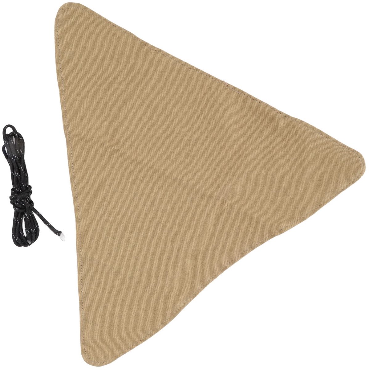 Dailygoods- Campingkruk Ergonomisch - Driehoekig - Opvouwbaar - Krasbestendig - Canvas Materiaal - Draagbaar - Zitkruk