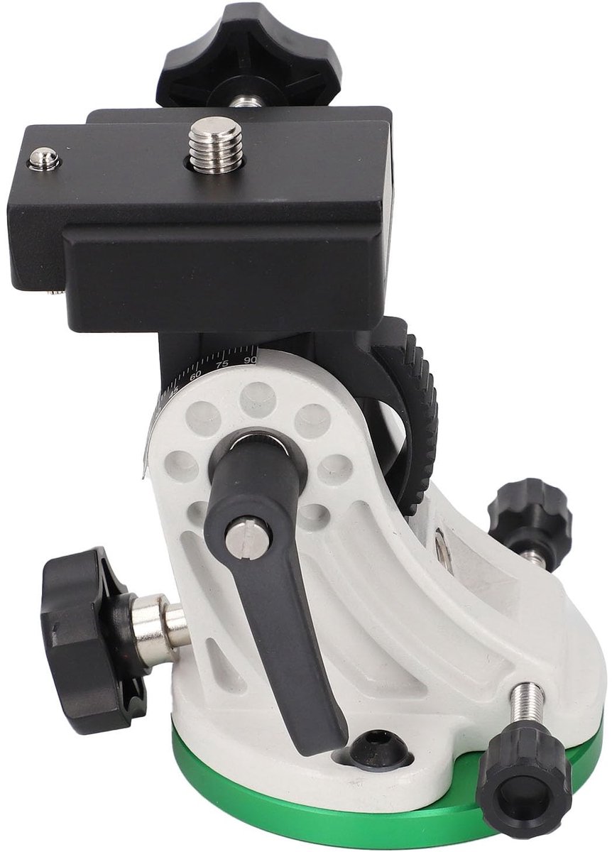 Dailygoods- Telescoophouder Stevige Aluminium - Verstelbare Hoek 0°/90° - Compatibel met Sky Watcher - Voor Astrofotografen - Draagbaar en Duurzaam - Telescoopbevestiging
