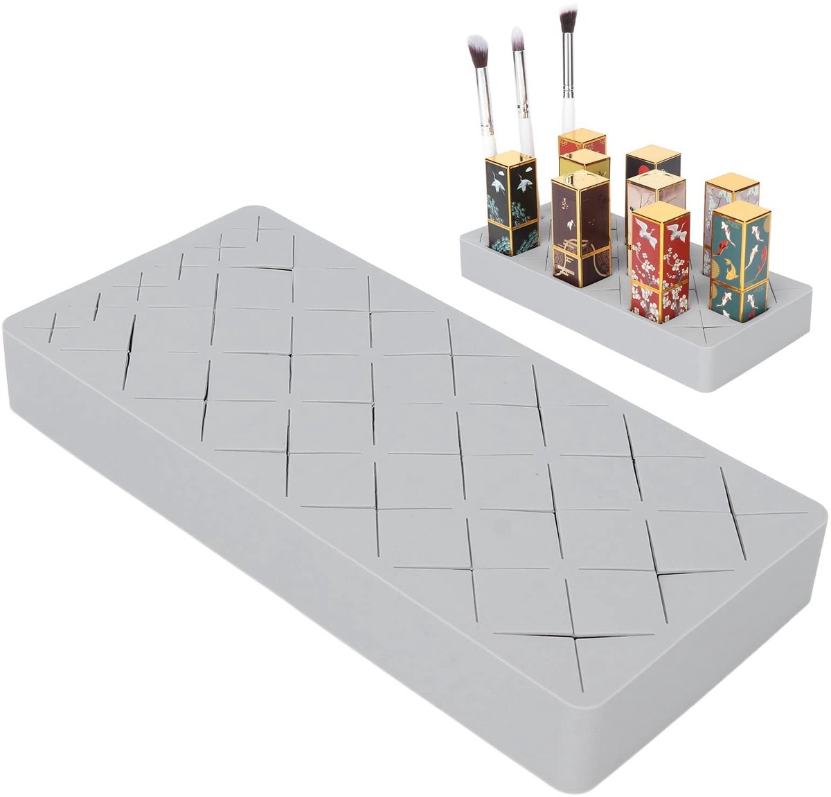 Dailygoods- Lippenstifthouder 360° Draaibaar - Make-up Organizer - Opbergdoos voor Lippenstiften/Eyeliners - Lichtgewicht/Draagbaar - Perfect voor Badkamer/Slaapkamer