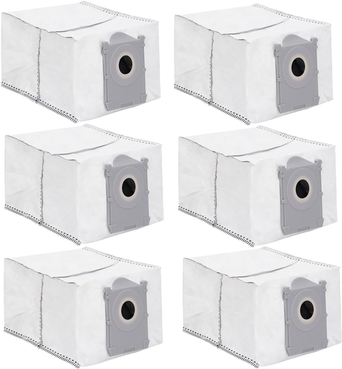 6 stuks stofzakken - Voor ECOVACS DEEBOT X8 / X8 PRO OMNI/ X9 Pro Omni/ T80 Omni/ T50 PRO Omni/ T50 MAX PRO Omni/ T30C