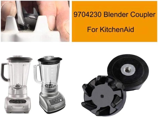 Blender Koppeling - Onderdeel Mixer - Keukenapparaat Reparatie - Premium Kwaliteit Rubber - 3 Stuks - Zwart van Blender — afbeelding 3