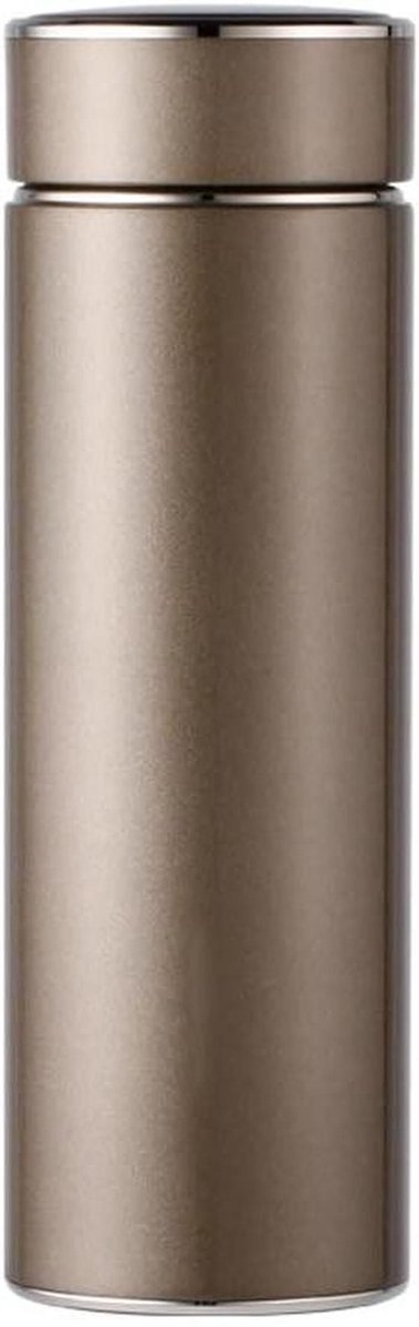 Waterkoker Thermosbeker - Draagbare Ketel - Drankjes Warm Houden - Roestvrij Staal - 20 x 10 mm - Zilver
