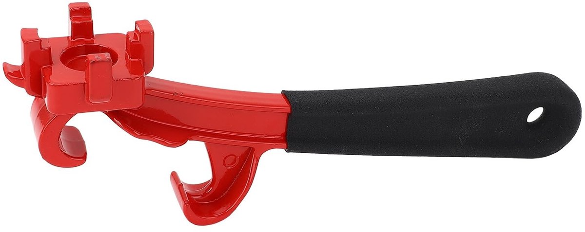 Dailygoods- Emmeropener Metalen - Multifunctionele Trommelsleutel - Lange Handgreep - Voor 5 Gallon Vaten - Ergonomisch Ontwerp - Gemakkelijk te Dragen - Vatopener