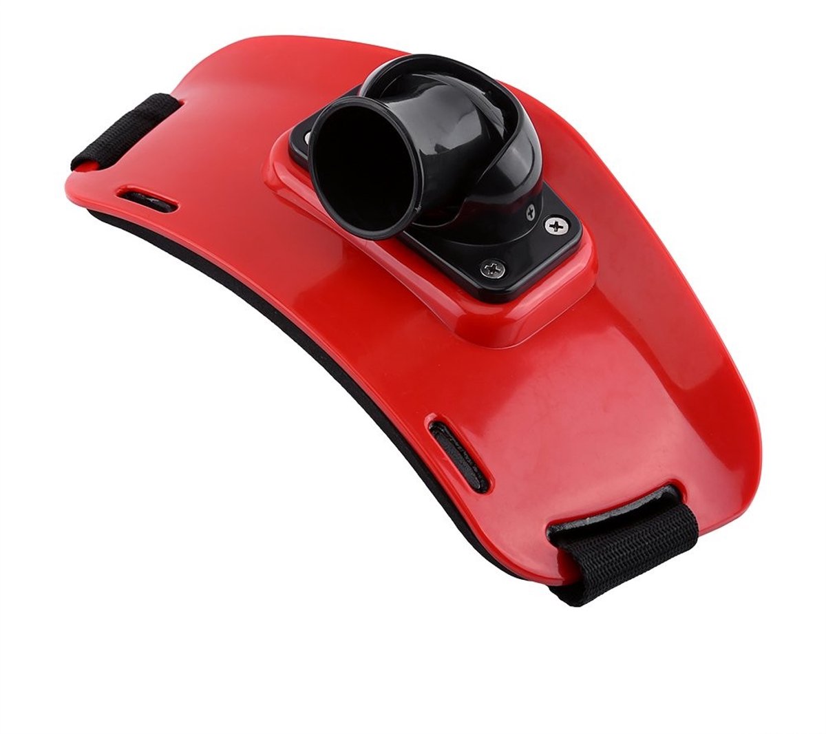 Dailygoods- Hengelhouder verstelbaar - Hengelsteun - Lichtgewicht - Impactbestendig - Rood - 27 x 13 cm - Vishengelhouder