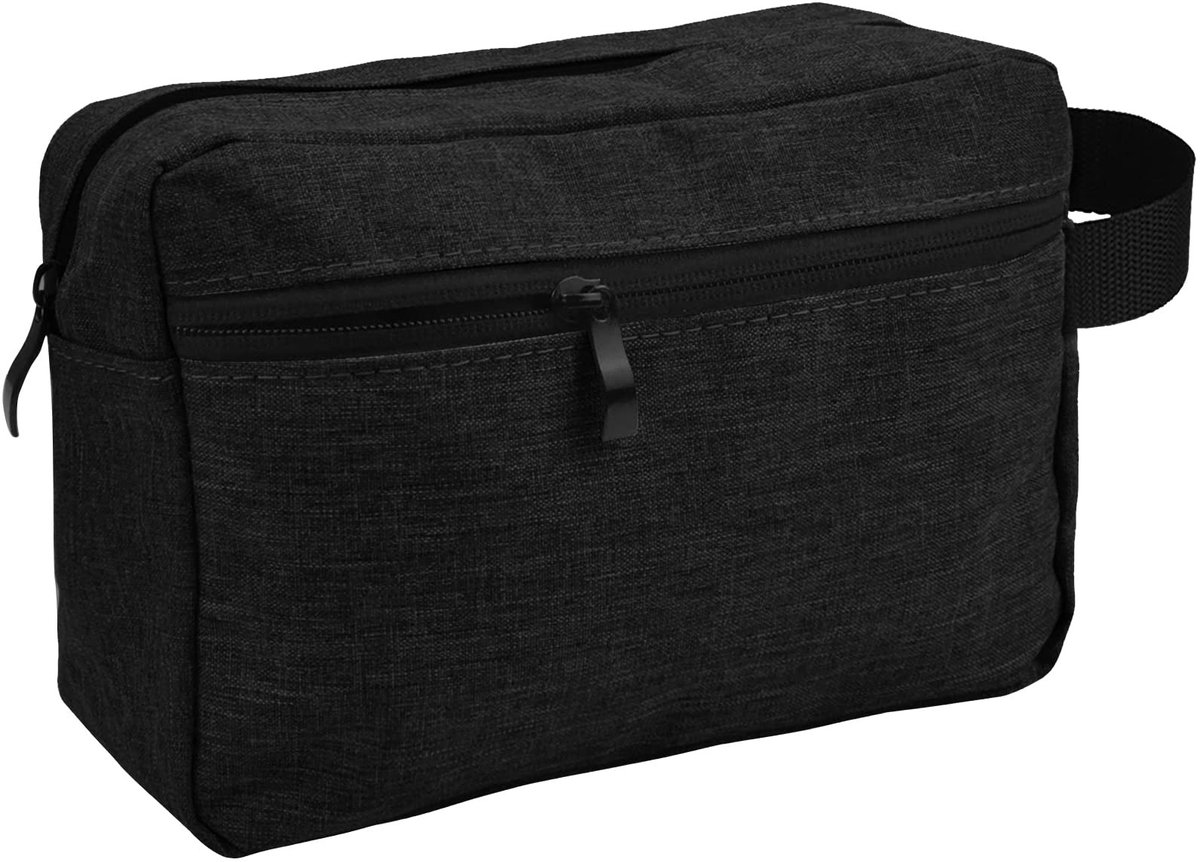 Dailygoods- Toilettas Draagbaar - Waterdicht - Toilettas Dames/Heren - Toilettas met Haak - Toilettas voor Toiletaccessoires - 22 x 14,5 x 7 cm - Cosmeticatas