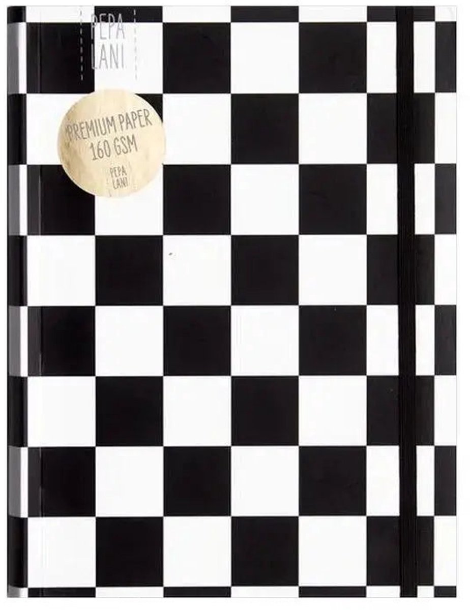 Pepa Lani Bullet Journal PRO Black& White Chess
