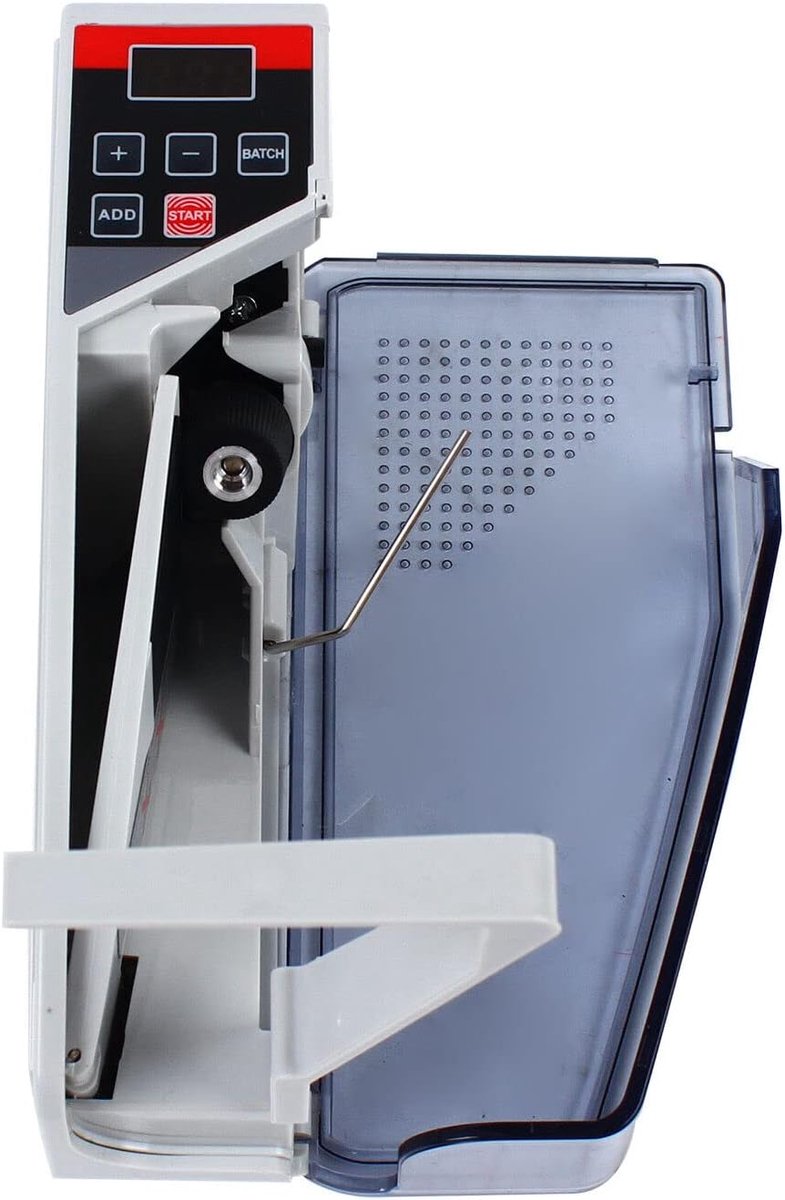 Mobile Money Counting Machine, Hand Device, Easy to Operate and Carry, Banknote Counter with LED Display, 600 Pcs/Min, Mini Handheld Money Counter (Style 2)