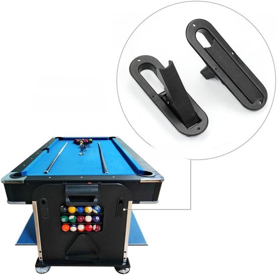 Tafelblad Clips - Pooltafel Onderdelen - Biljart Stabiliteit - Gereedschapsloze Installatie - 2 stuks 4 inch - Zwart — afbeelding 5
