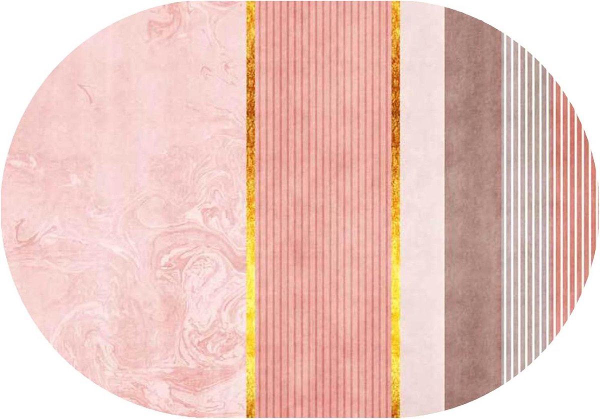Ovaal Vloerkleed - Zachte Vloerbedekking - Binnenkamer Decoratie - Antislip Onderkant - 18